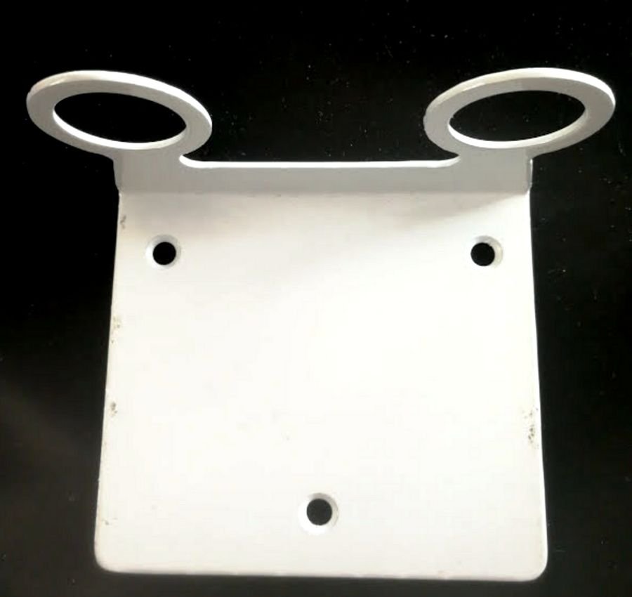 Vägghållare vit dubbel - Ecoestic Sweden